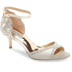 Badgley Mischka 'Gillian' Crystal Sandal